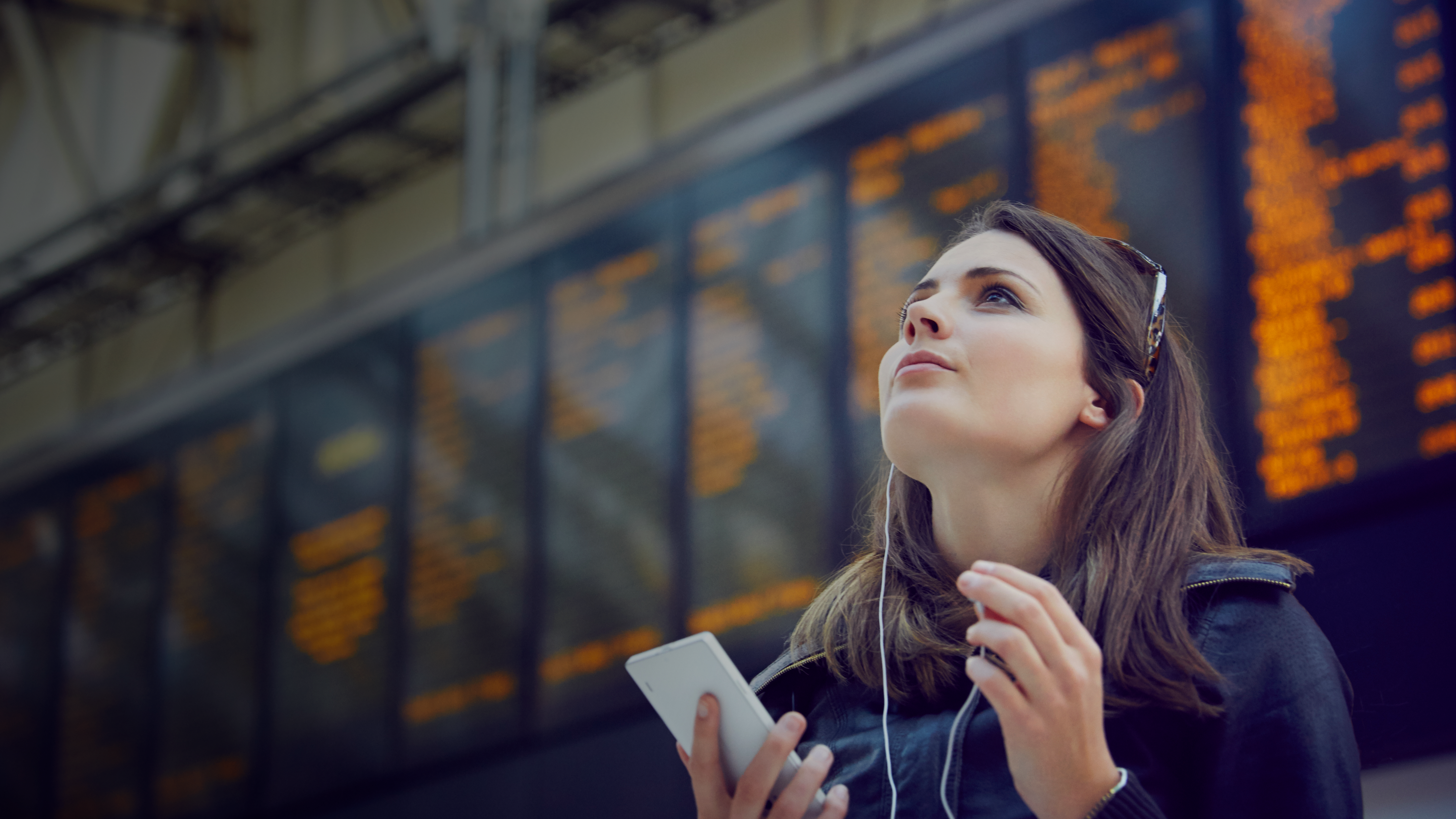 Woman in Station - header